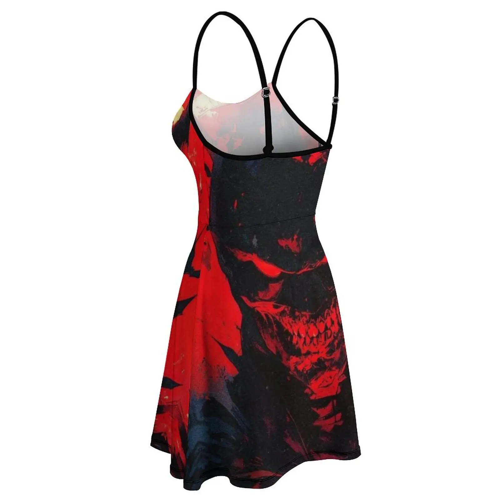 Sexy The  Bats Batty The Dark Knight Caped Gotham’s Guardian (118) Women's Sling Dress Casual  Parties Woman's Clothing The Dres - view 5