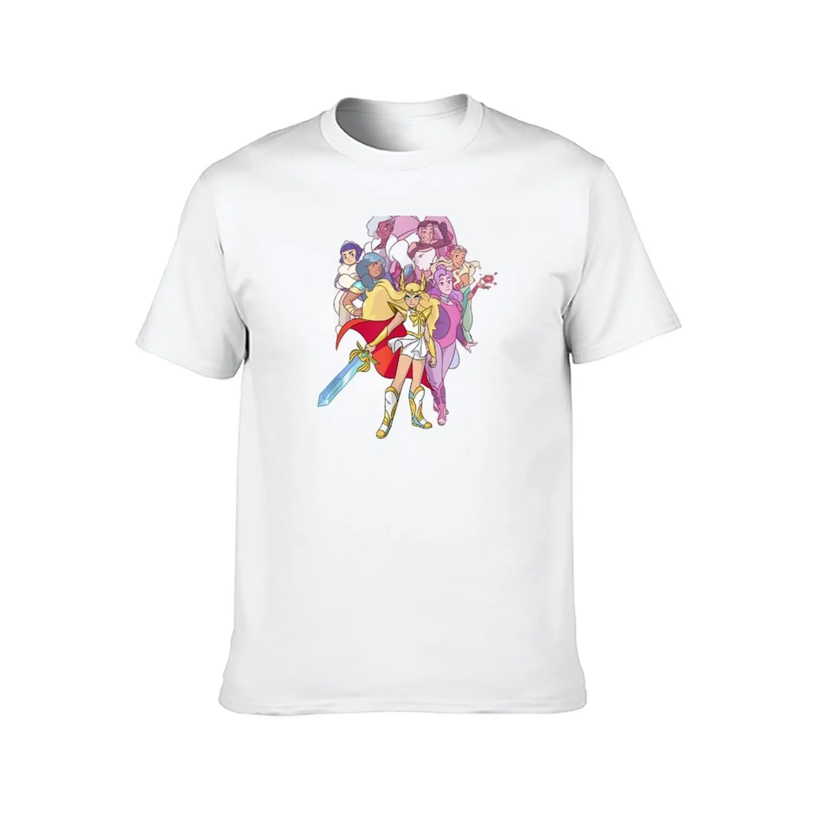 She-Ra وأميرة القوة البطل سوف يرتفع تي شيرت أنيمي تي شيرت للرجل تي شيرت رجل تي شيرت غير رسمي