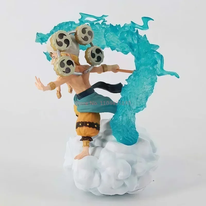 Figurines d'anime une pièce 11cm Enel Pvc Figurine Figurine d'action Eneru Statue poupée modèle à collectionner décoration ornements cadeaux jouet