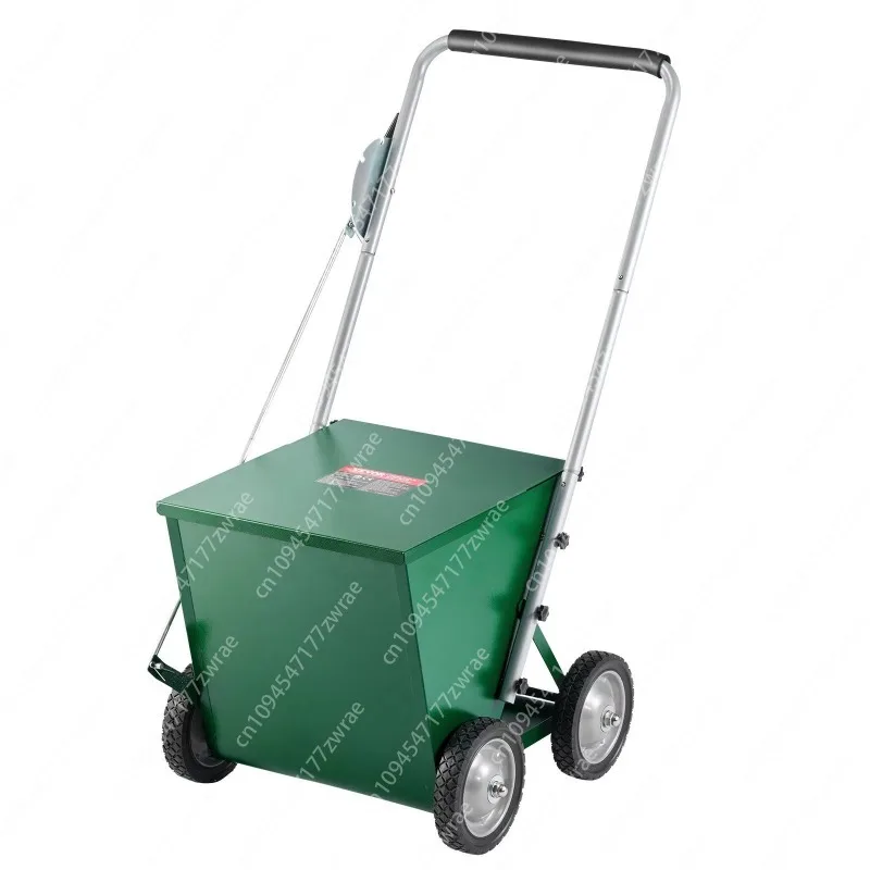 Heavy Duty 4-Wheel Dry Line Marker 2 or 4-Inch Green Steel Chalker 65 Lbs Accessories Product