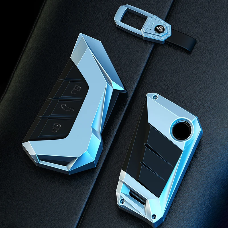 

Zinc Alloy Car Key Case For VW Volkswagen Polo Golf 4 5 6 7 T5 Passat B6 B5 Skoda Octavia A5 A7 Seat Leon Ibiza Ateca keychain