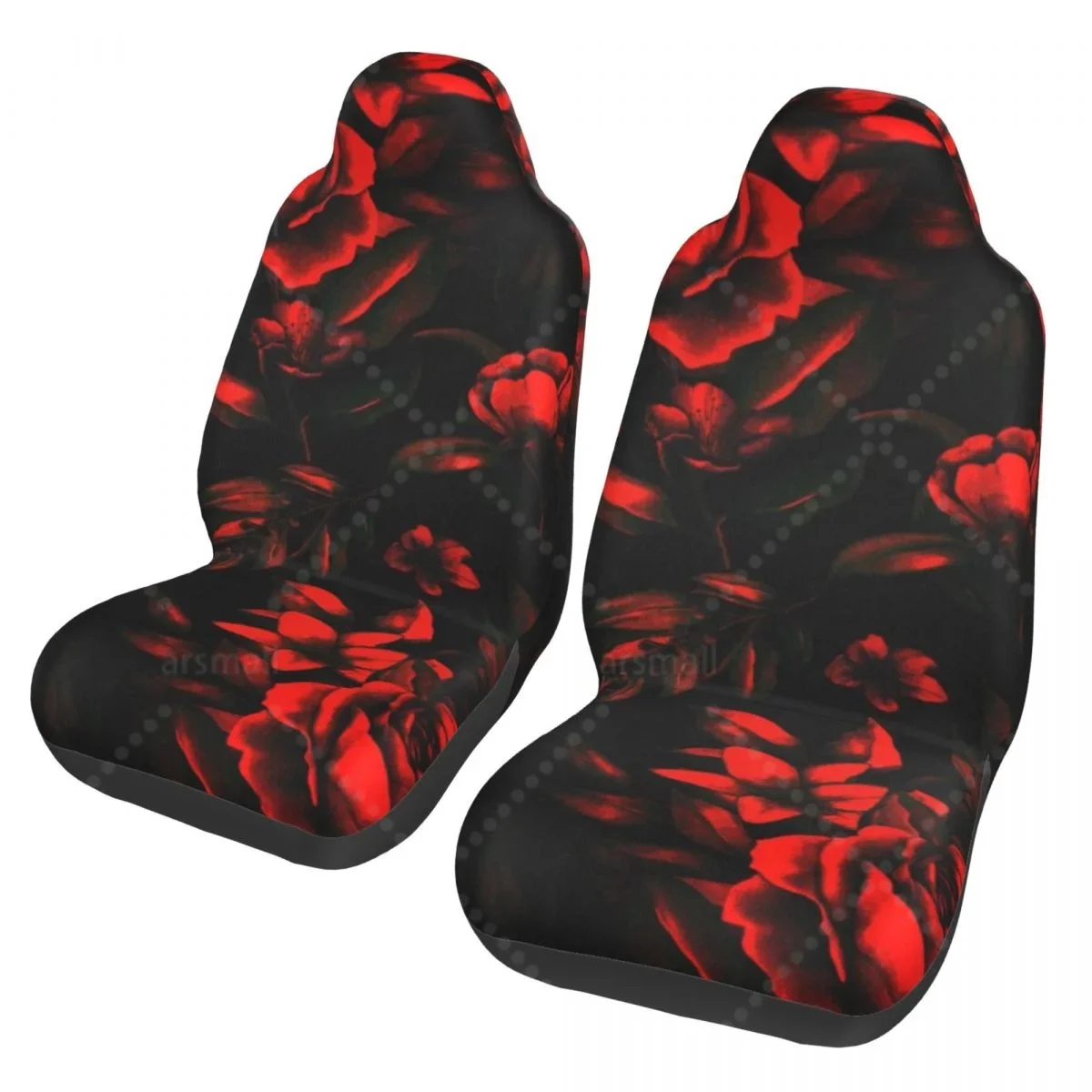 

Подставка для asiento coche con estampado rosas rojas, funda protectora antiincrustante yembali estilo único, tipo Un