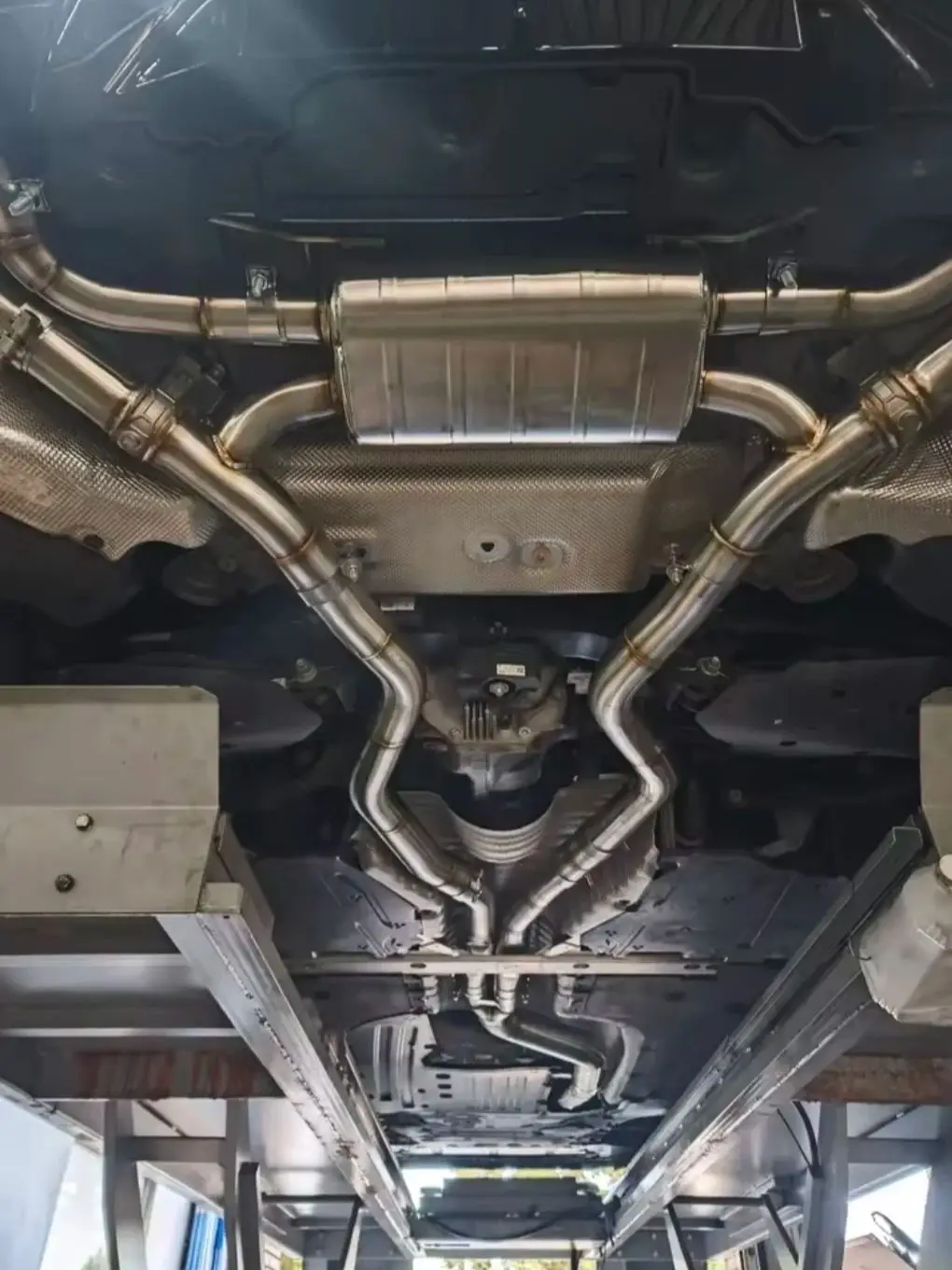 ACE Bestseller Ventilgesteuerter Catback-Auspuff für BMW M240i G42 M340i G20 M440i G22 B58 3.0T Hochwertiger Valvetronic Auspuffrohr-Schalldämpfer – Detail 4