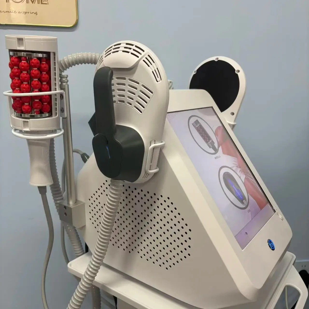 Máquina de Fitness Nova Hi-EMT RF Roller 2 en 1 para Ganar Masa Muscular y Adelgazar, Equipo de Salud y Belleza para Salón