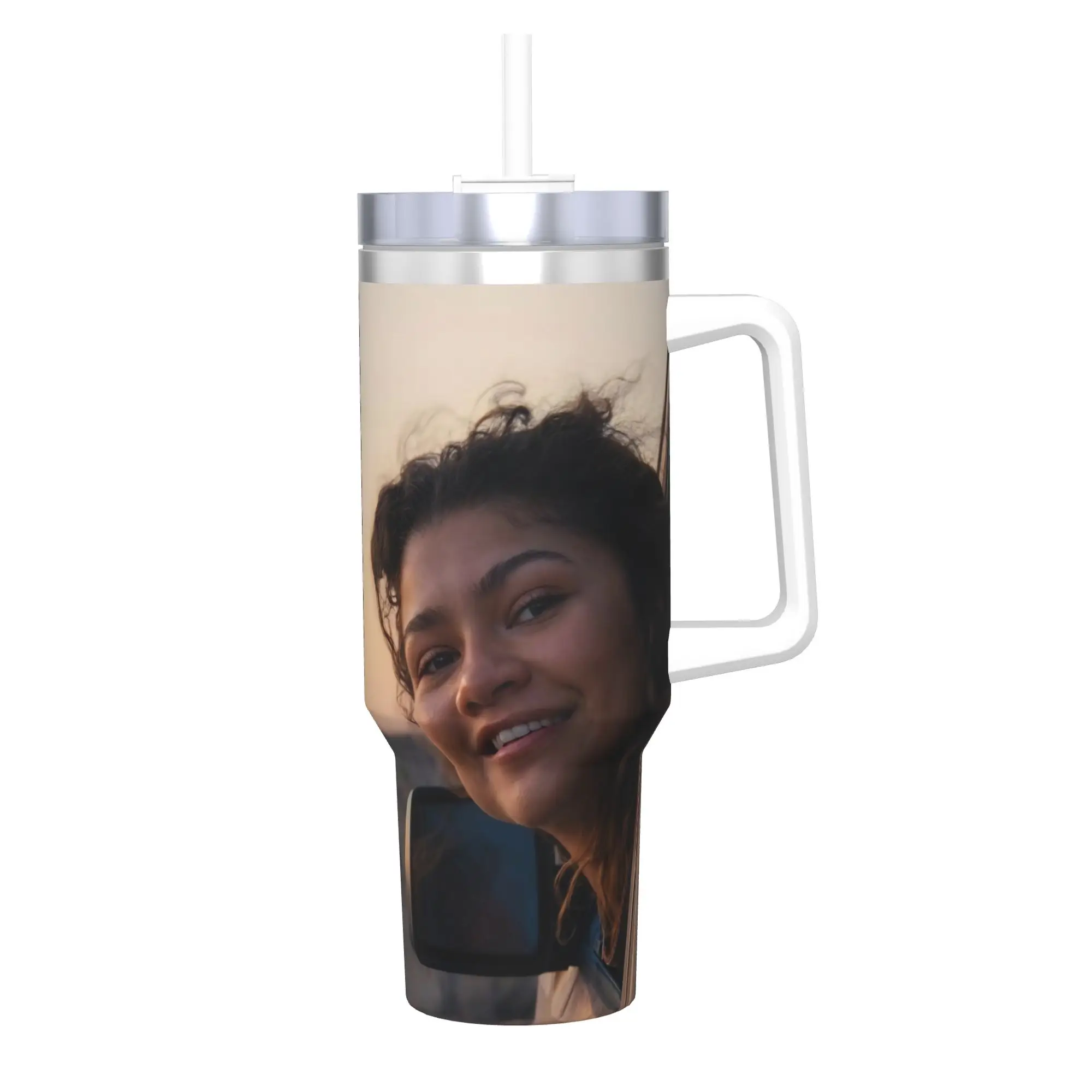 Euphorias Saison 3 – Tasse isotherme sous vide en acier inoxydable à double paroi pour café, boissons chaudes et froides, 40 oz