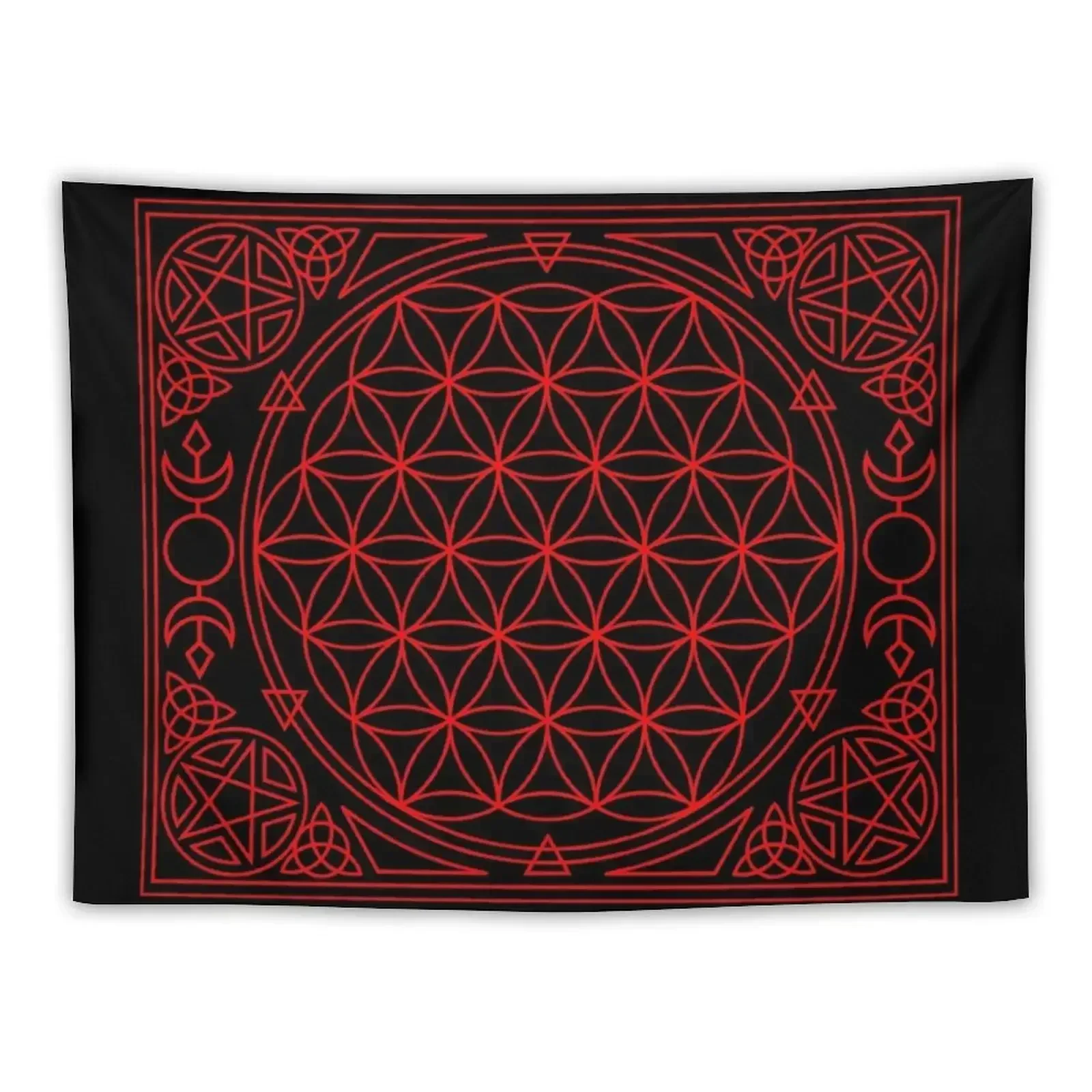 

Flower of life Tapestry Decoration Pictures Room Wall Aesthetic Decoration Outdoor Decoration Tapestry