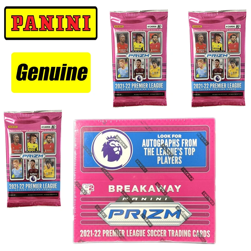 

Panini 21-22 Premier League Prizm Breakaway Football Star Toys Collection Card Christmas Birthday Gift Whole Box Single Pack