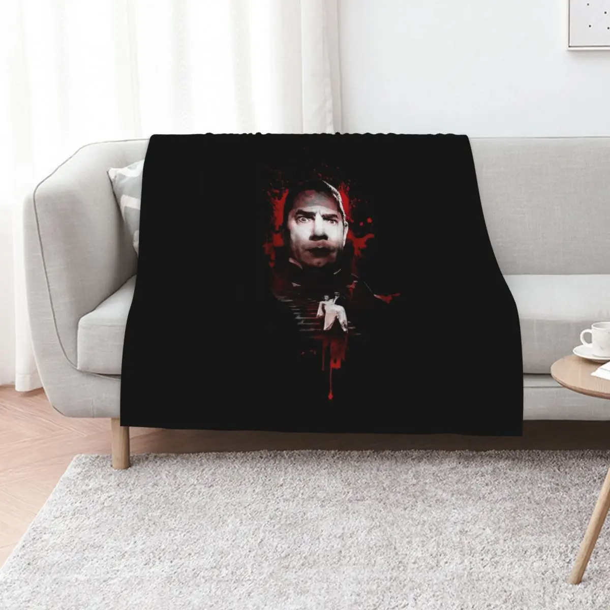 Dracula - Bela Lugosi Throw Blanket Retros Personalized Gift Bed Fashionable Single Thin bed plaid Blankets