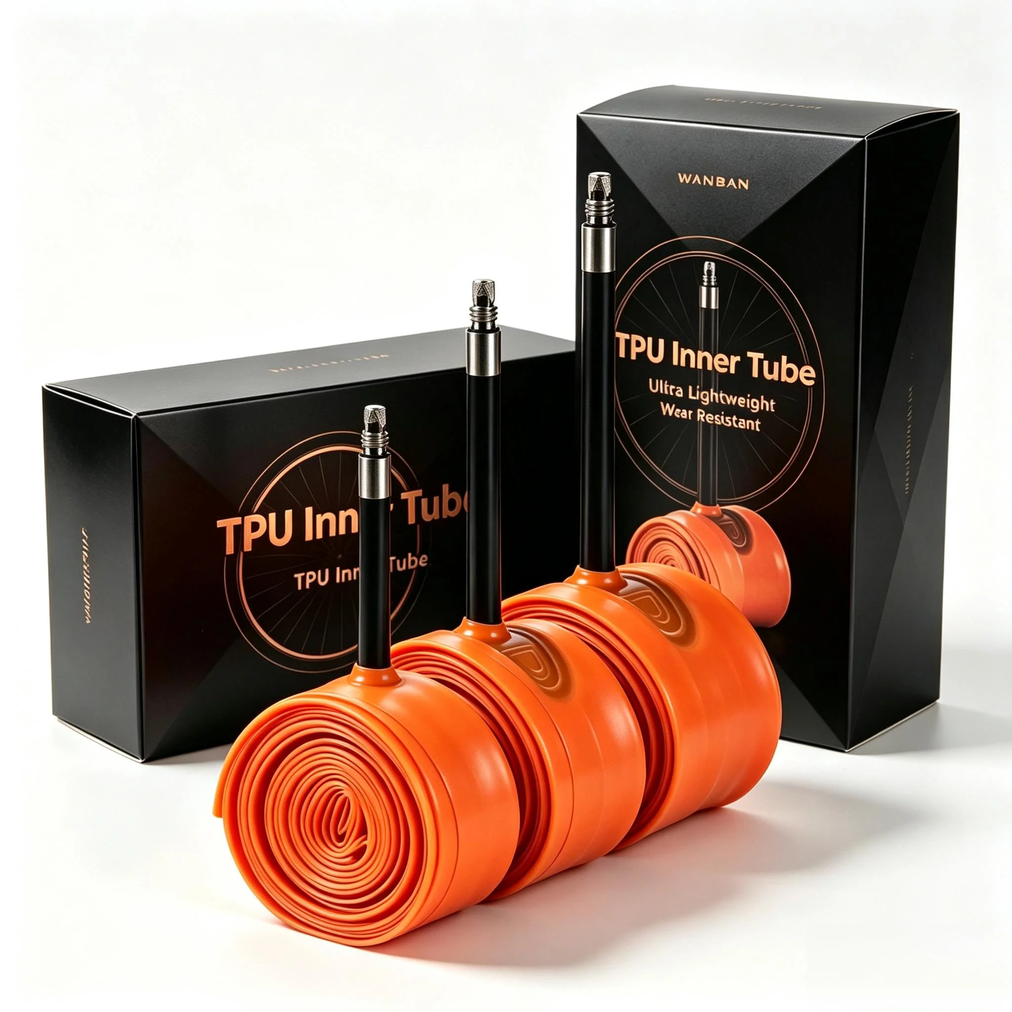 700C TPU Cycling Inner Tube Long Distance Road Bike Tube Lightweight Foldable Presta Valve Bicycle Spare Tube