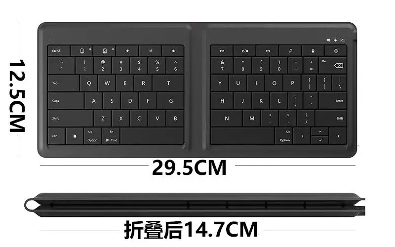 For Microsoft bluetooth keyboard dual mode ipad folding keyboard keyboard ultra light portable phablet notebook