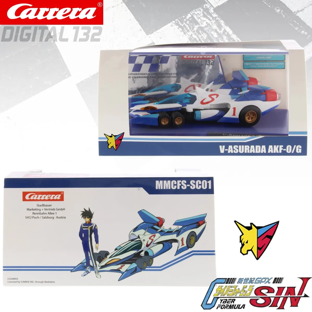 カレラ スロットカー デジタル1/32 31006 新世紀GPX 2022 サイバー