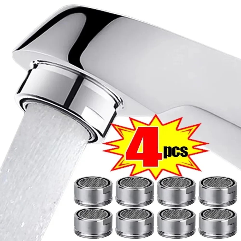 New Brass Water Saving Faucet 24mm Thread Replaceable Filter Faucet Bubbler Nozzle Filter Mouth Mixed Nozzle Kitchen