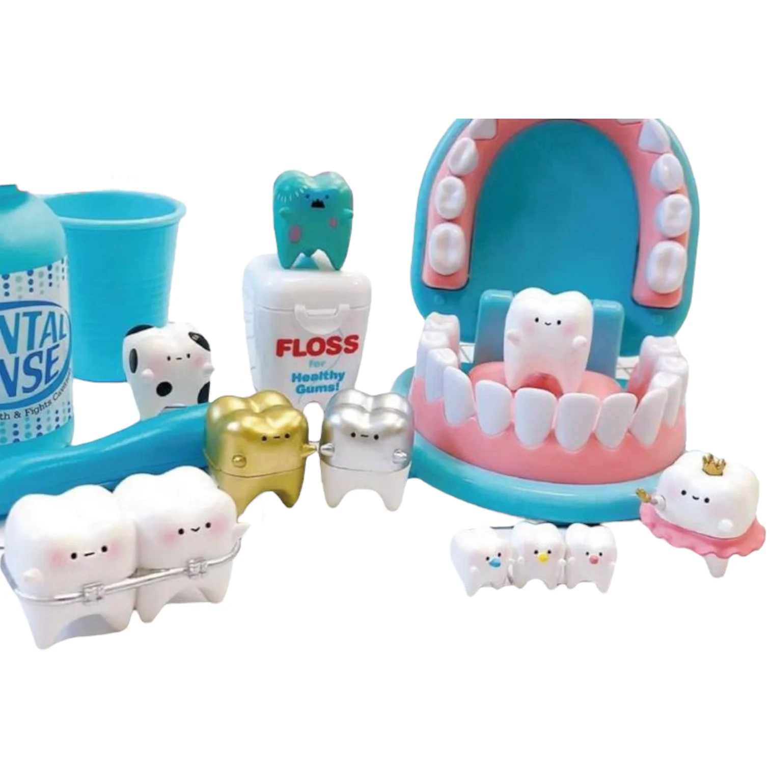 Jinart Funk Funk toy Tooth family Dentist Dental Twist egg