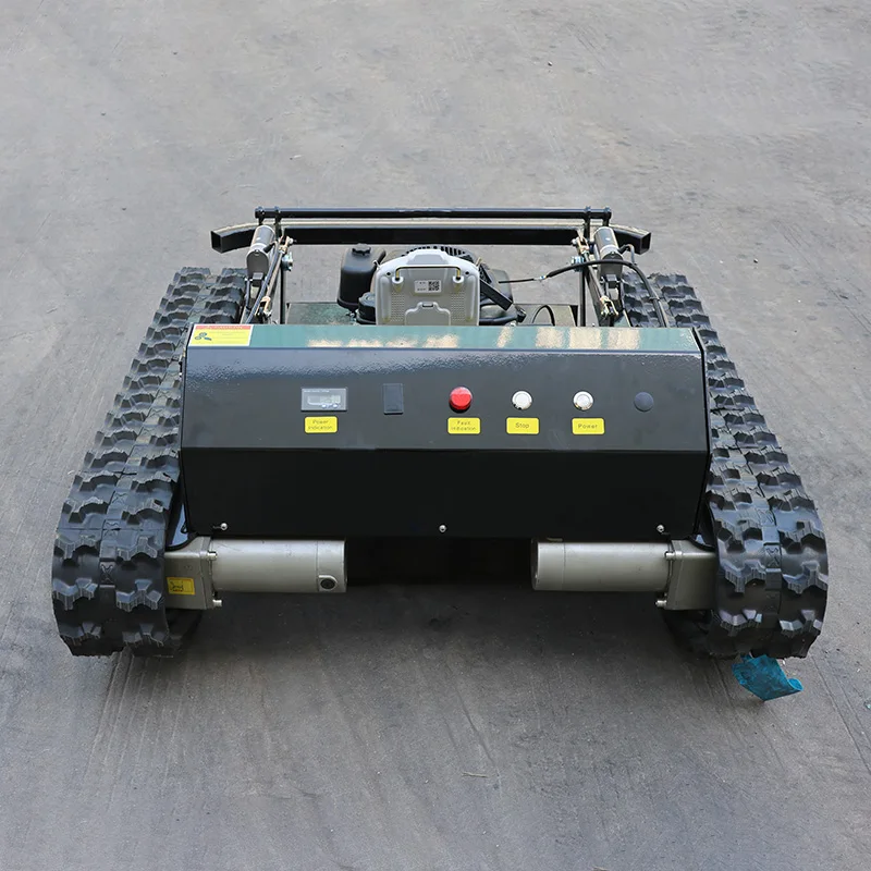 eel Grass Grass Cutting Machine Remote Control Crawler Lawn MowerFactory Price Crawler Automatic R