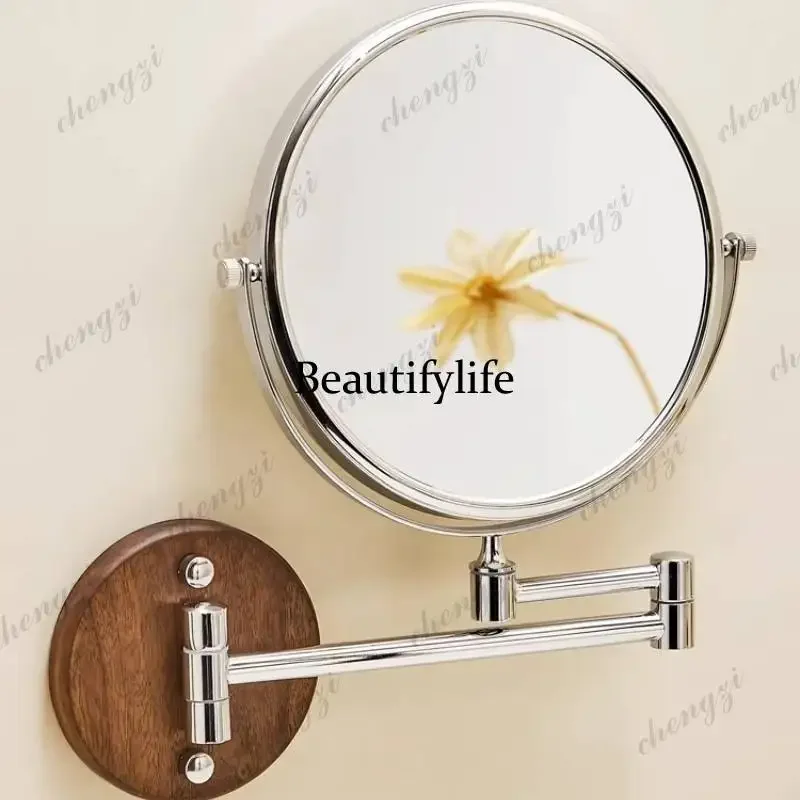 A68Defogger Unbreakable Mirror Decor Round Bathroom Standing Infinity Mirror Decor Bedroom Decorative Espejos Vintageo Home Deco