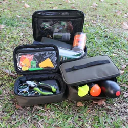Carp Fishing Accessories Storage Bag Hold Carp Lead PVA Loader Mesh Quick Change Swivel Tail Rubber Anti Tangle Sleeves Tackle