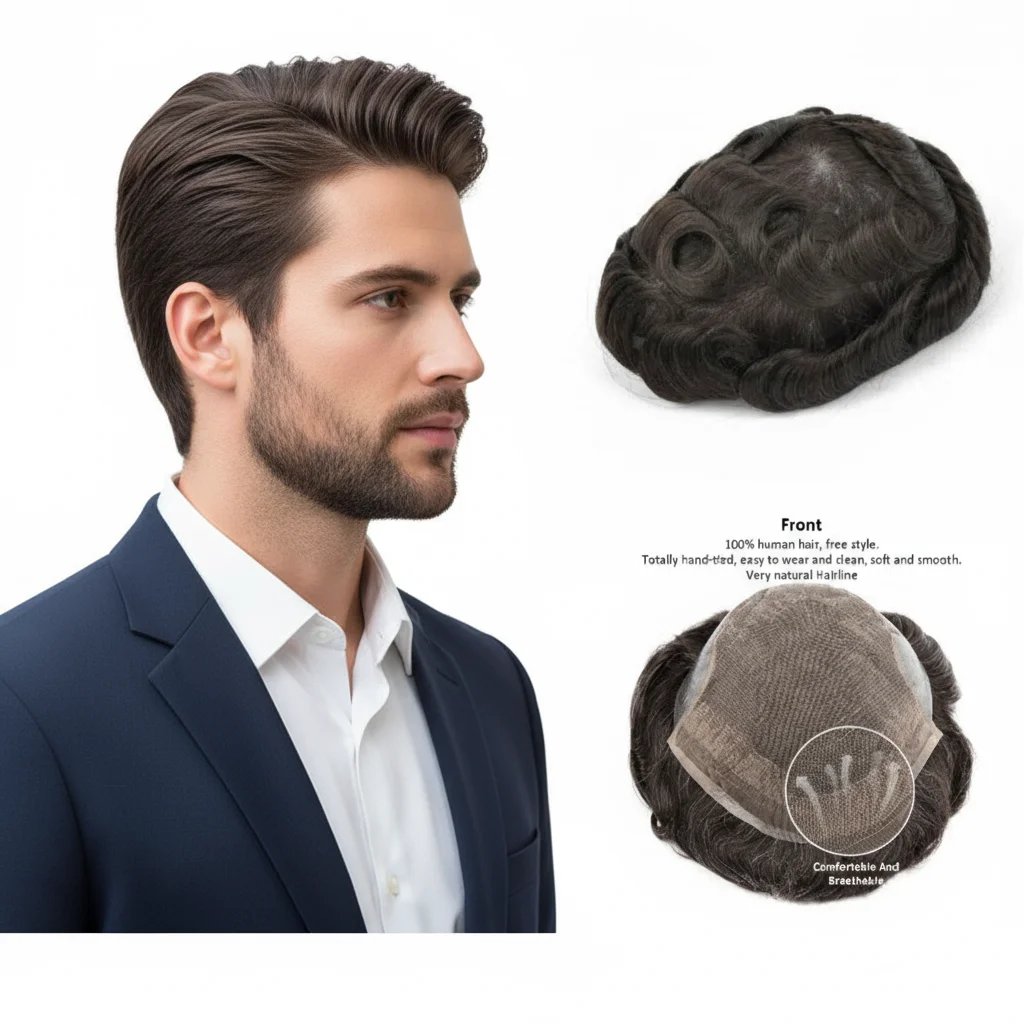 Clearance Men Toupe… - image