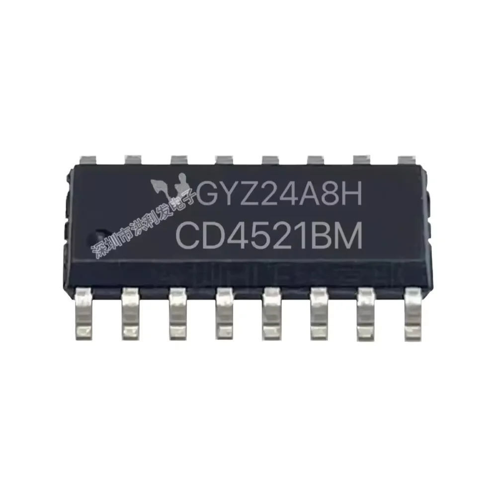 (10 pcs) CD4521BM SOP-16 CD4521 24-Stage Frequency Divider CMOS 3V-18V
