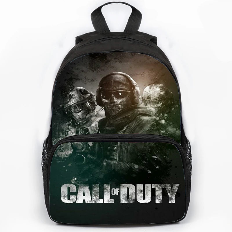 3D Print Call of Duty Backpack Primary Middle School Students School Bag Hot Game Mobile Cosplay Bookbags Boys Girls Backpacks