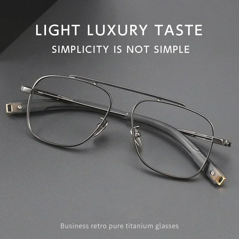 High Quality Full Rim Optical Eyeglasses Myopia Prescription Frame for Men And Women Large Fashion Simple Simple Eyewear