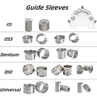 Manguitos de guía Dental, taladro guiado, riego externo, Oss/DIO/DEN/ITI/Universal, 5 uds.
