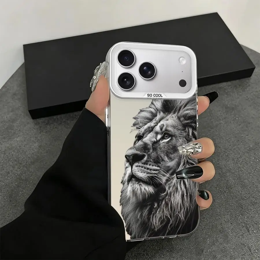 Thick Mane Lion Case for iPhone 17 Pro Max 17e 13 Pro Air 11 15 Plus XR 12 14 16 Back Phone Cover view 6
