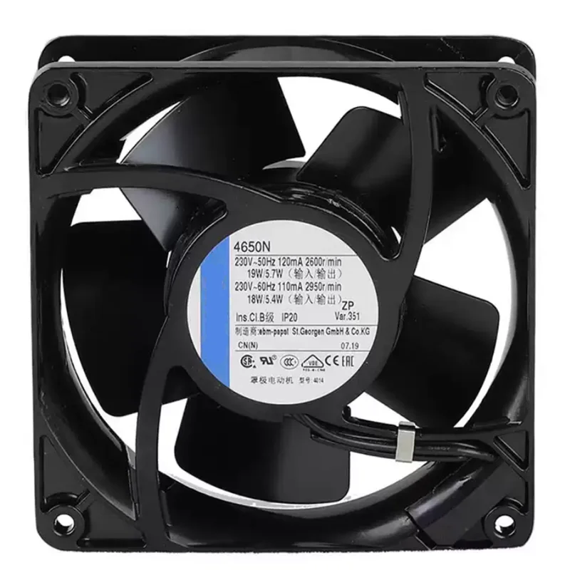 4650N AC230V 120x120x38mm 12038 19W Cooling Fan