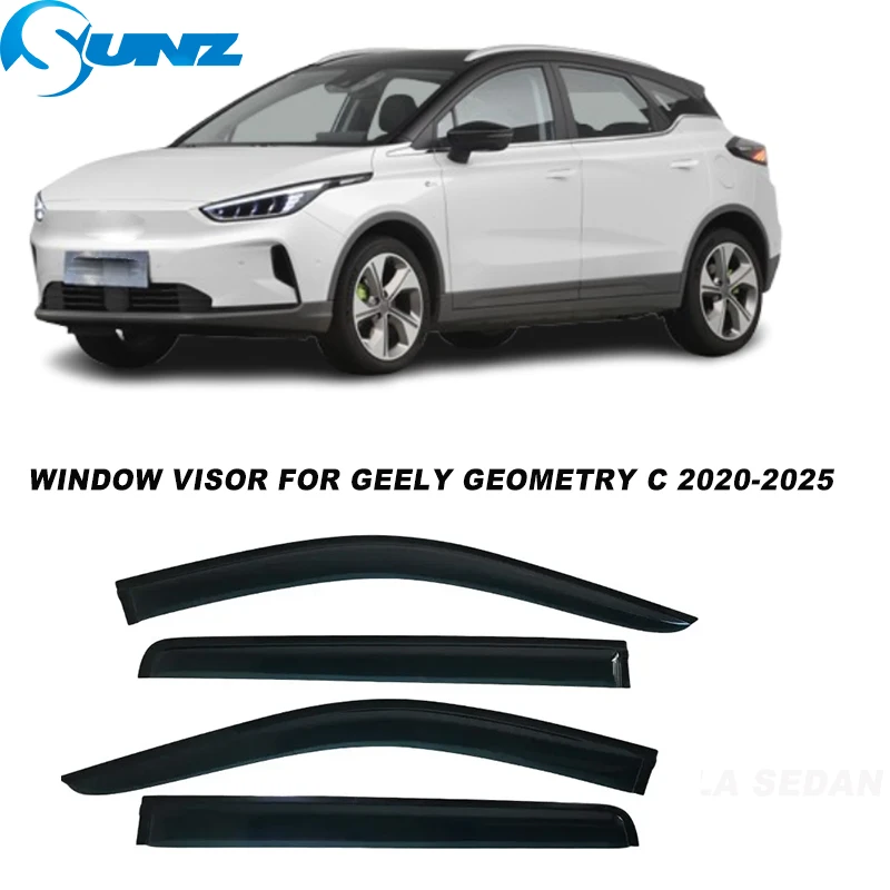 

Window Visor For Geely Geometry C 2020 2021 2022 2023 2024 2025 Car Accessories Rain Guard Deflector Windshield Weathershield