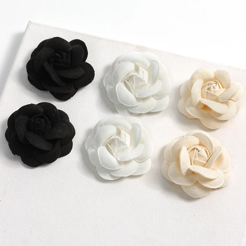 5Pcs Rose Artificial Flowers Heads Home Decor Marriage Wedding Decoration Fake Flowers DIY Craft Wreath Scrapbook Gift Accessory