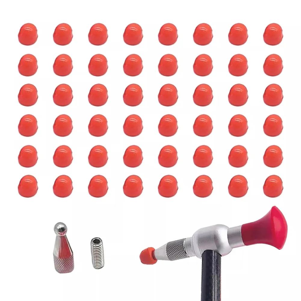 

48Pcs Dent Removal Rubber Tips Dent Repairs Tools Set Dent Repair Hammer Tips Experience Dent Removal With These Lightweight