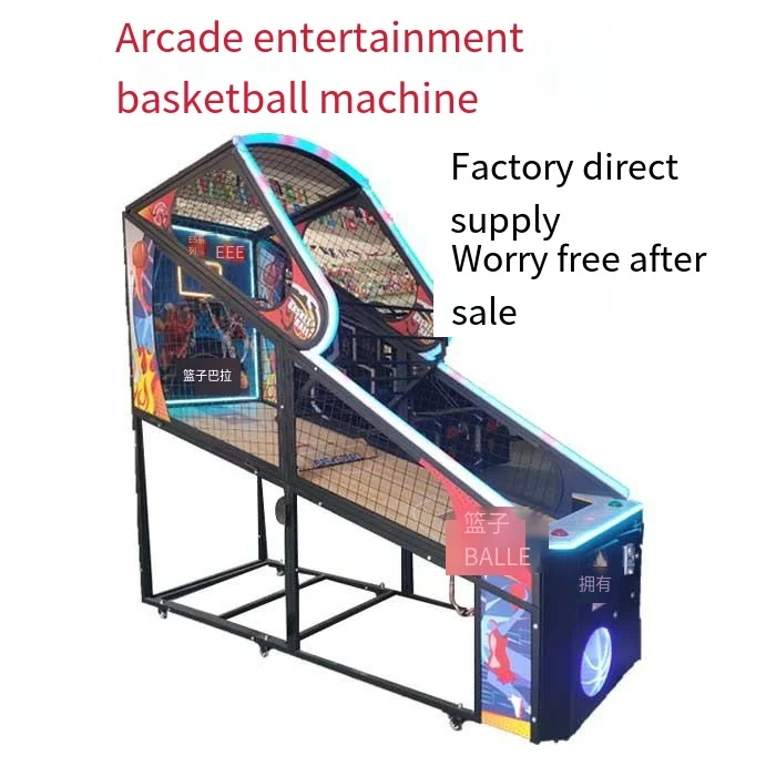Coin-operated Street Shooting Basketball Arcade Large Amusement Park Coin-operated Electronic Basketball Game Machinepromote sal