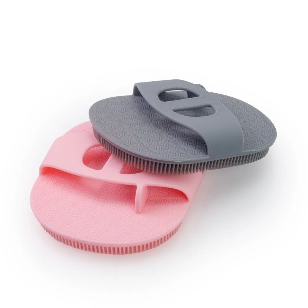 

Силиконовая щетка для массажа и глубокой очистки кожи тела с ручкой, для душа и ванны, для нежного массажа