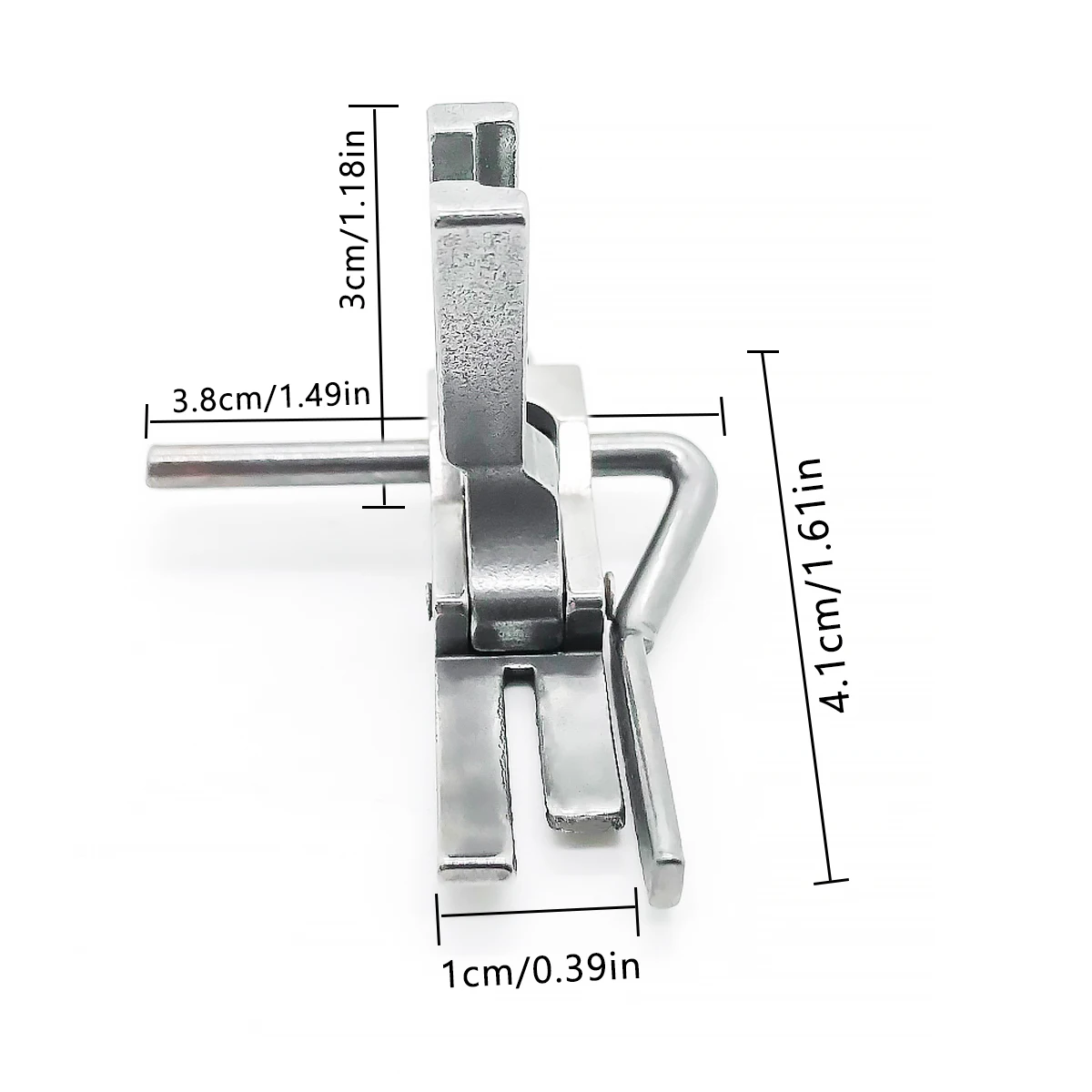 1pcs pc flat car P803 presser foot adjustable width and narrow stop set presser foot, sewing machine open line side presser foo