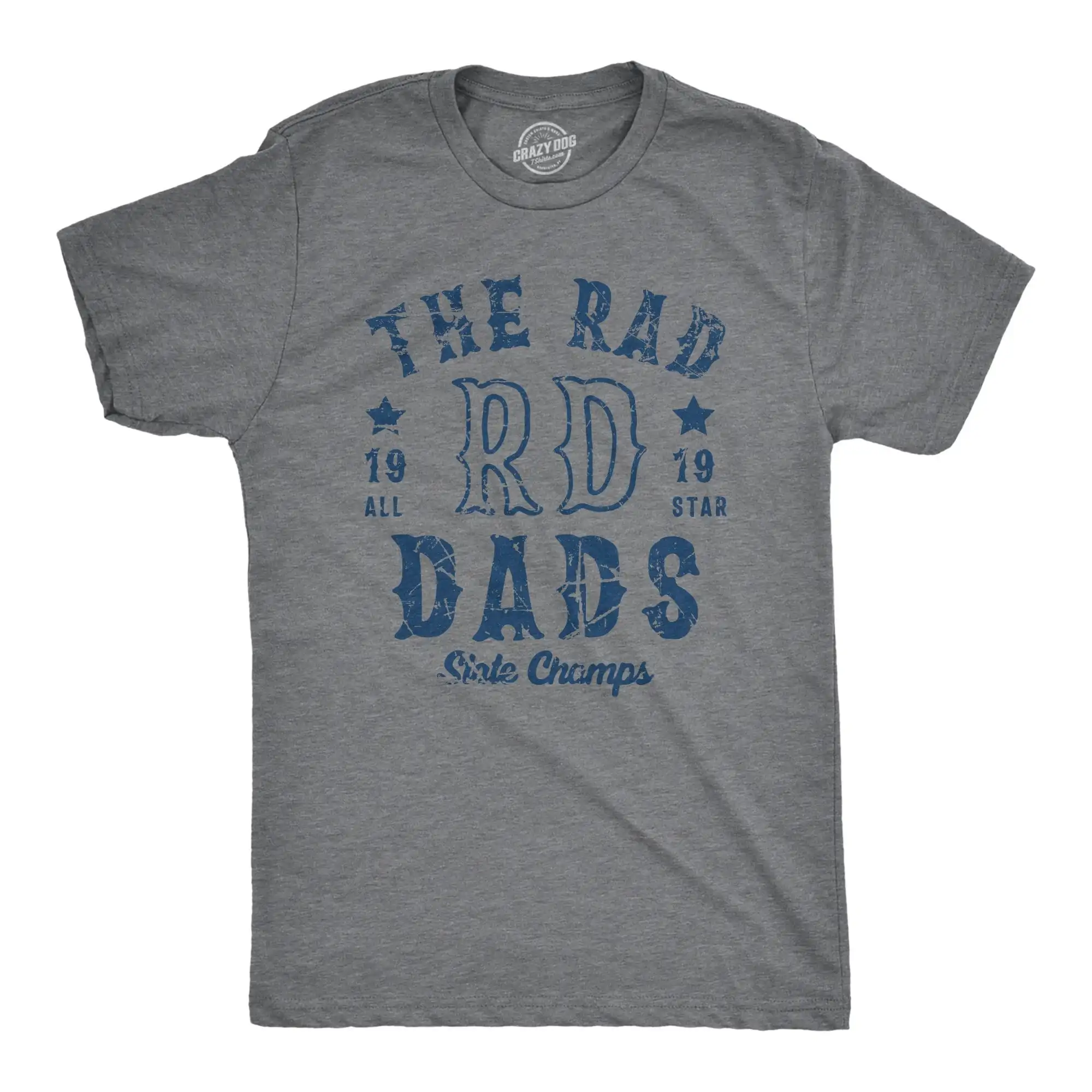 

Смешная футболка на День отца с надписью Rad Dad State Champs