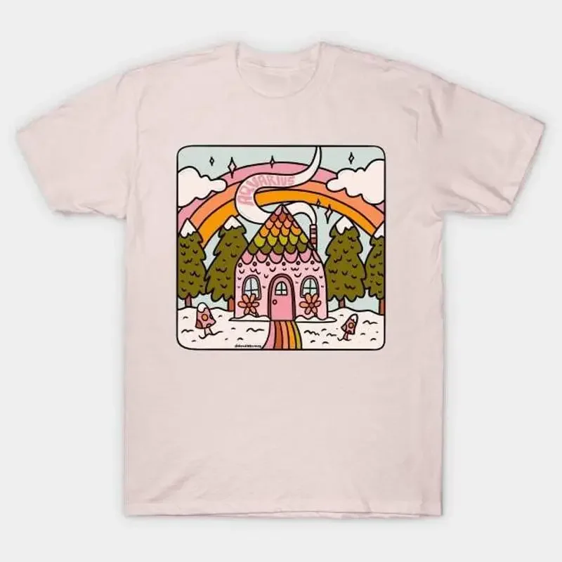 Aquarius Gingerbread House T Shirt