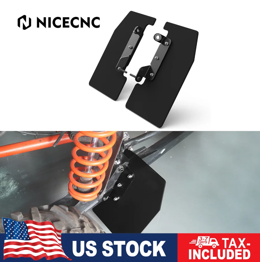 

For Can Am Maverick X3 Rear Wheel Rock Deflector Maverick X3 R 4x4 Turbo DPS 2018 Max RR 4x4 XDS Turbo DPS 2020 UTV Accessories