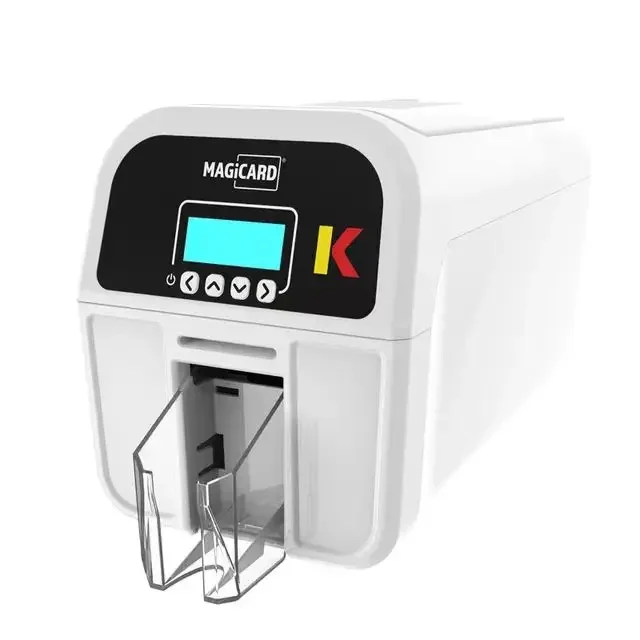 Unimes Magicard K Single-side Dual side PVC ID card printer with chip for NFC card