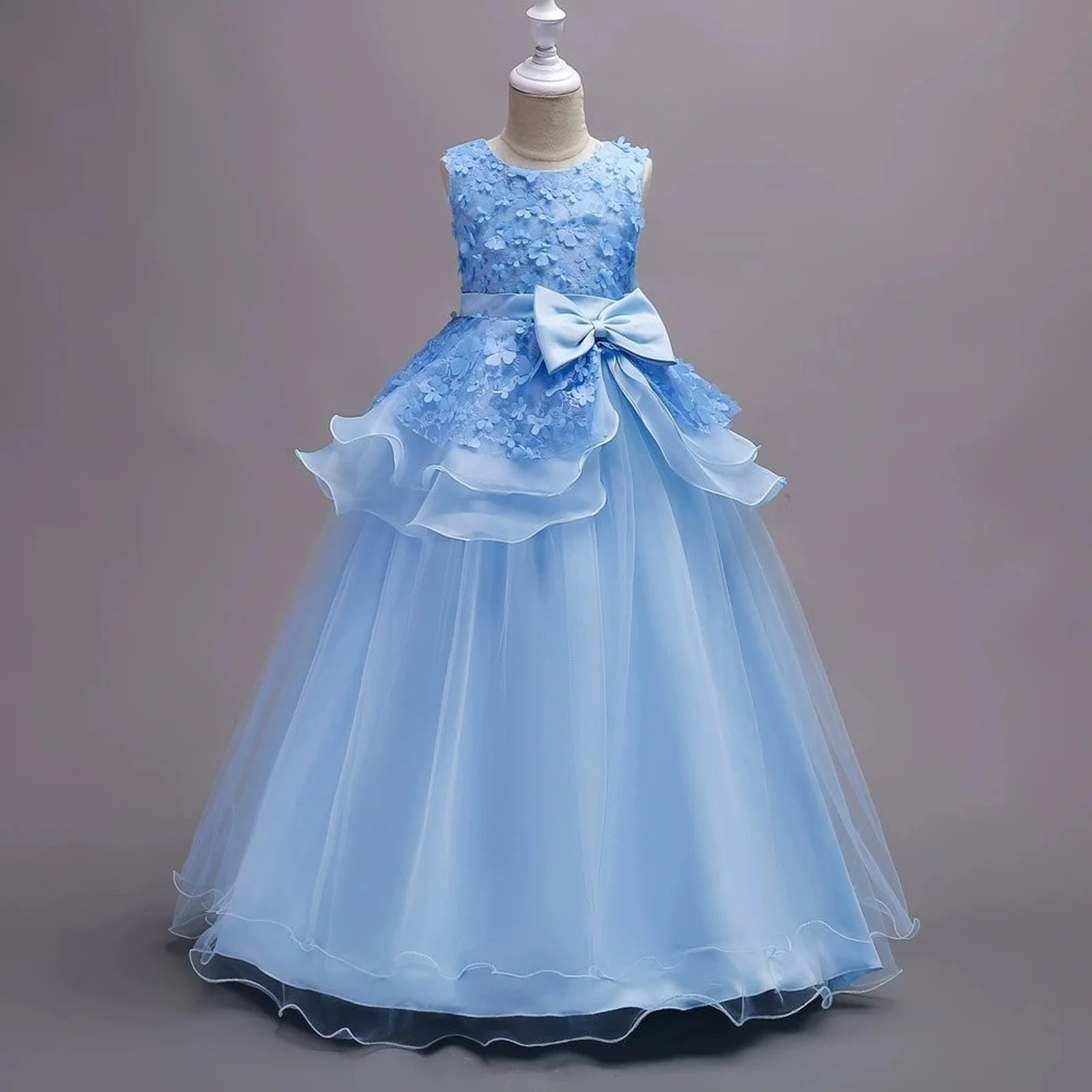 

Высококачественная милая и милая одежда для дня рождения, платье принцессы без рукавов, рождественское, новогоднее, атмосферное платье для девочек, платья 2025