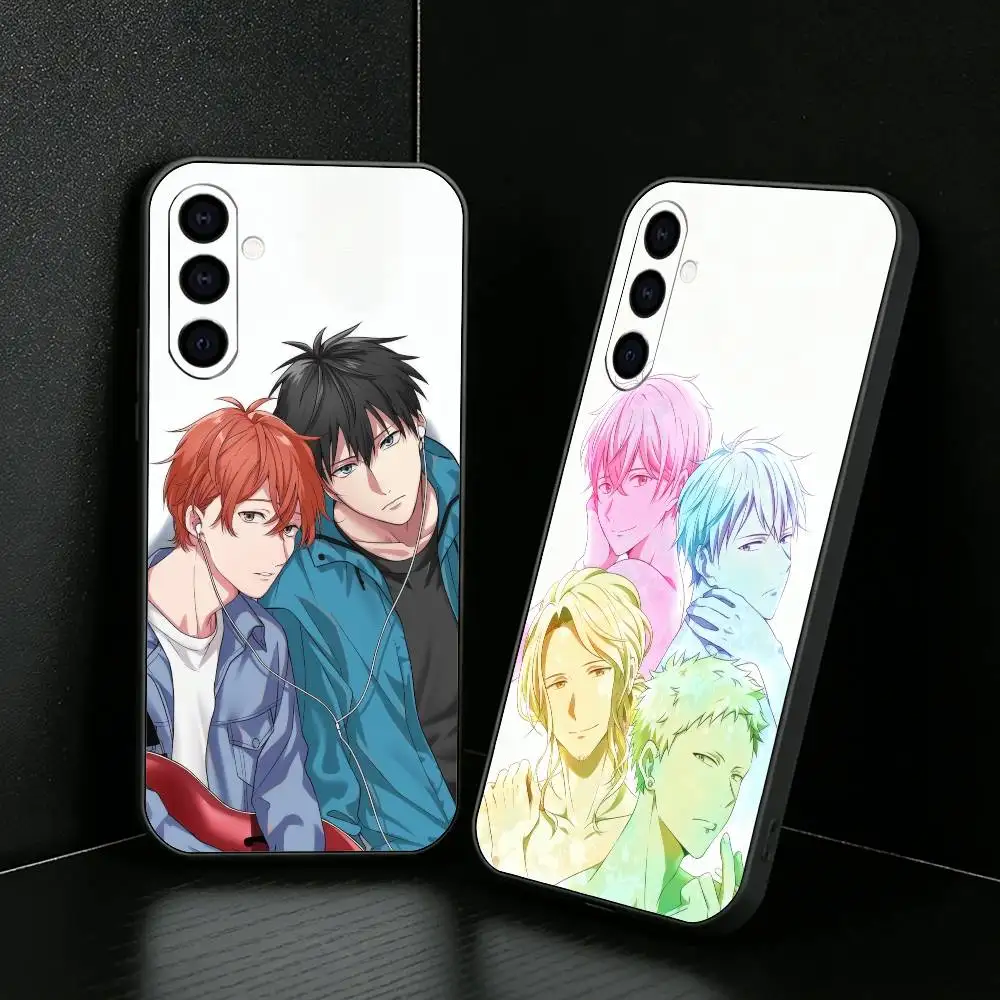 BL-Anime Given BoyS-Love Phone Case For Samsung Galaxy A73,A72,A71,A70,A52,A51 Others Soft Black Cover