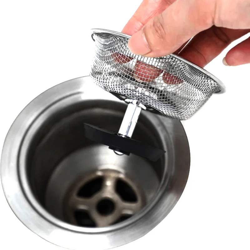

Bathroom Floor Drains Catcher Waste Drain Hole Filter Stainless Steel Kitchen Sink Filter Mesh Sink Sewer Strainers