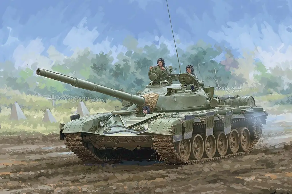 Trumpeter 09603 1/35 Scale T-72M MBT Tank Model Kit