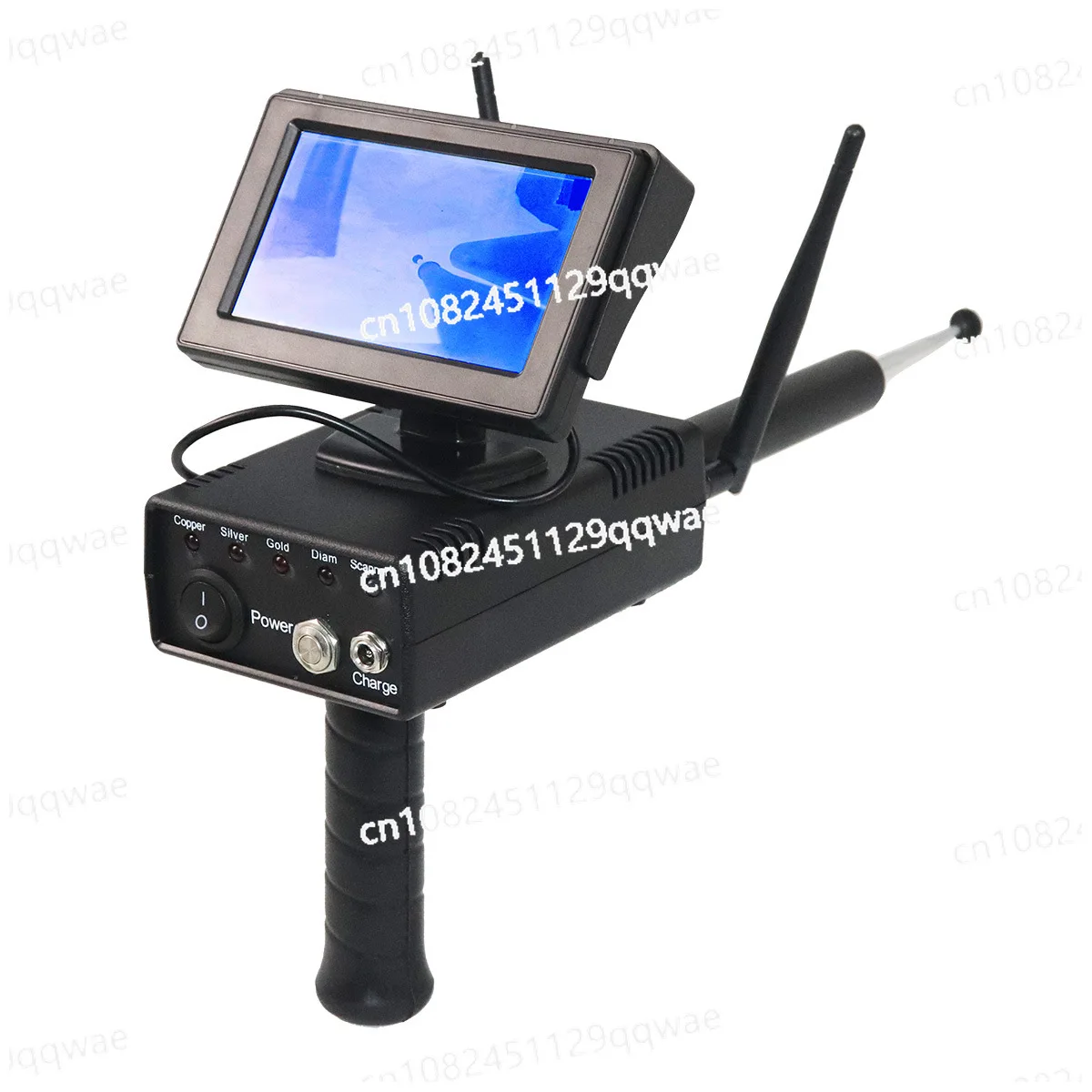 

3D Screen Underground Gold Metal Detector Remote Gold, Silver, Copper, and Gemstone Detector