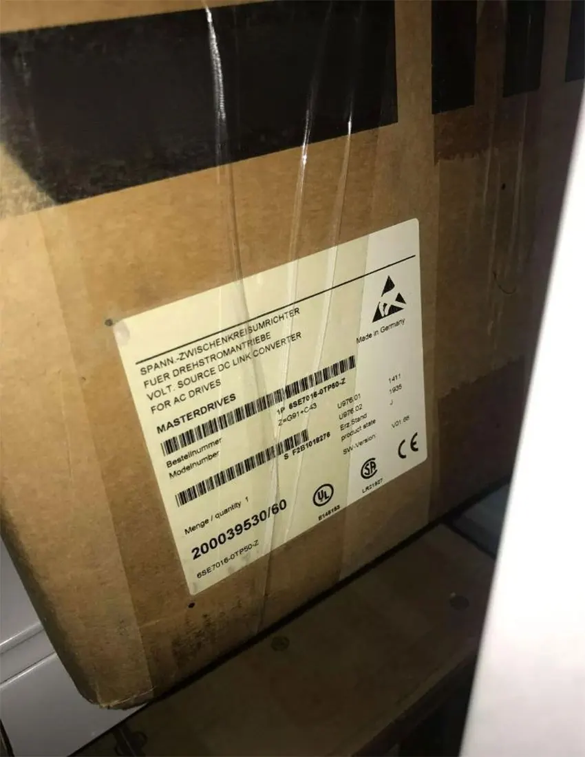 

Brand new 6SE7016-0TP50-Z Warrently One-year