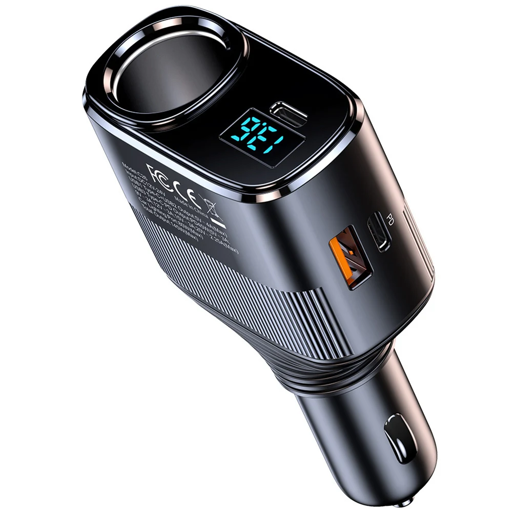 Ideal For Travel 45W for Fast Charging Multiport Car Charger Advanced for flash Charging Technology Multi Device Charger Compact