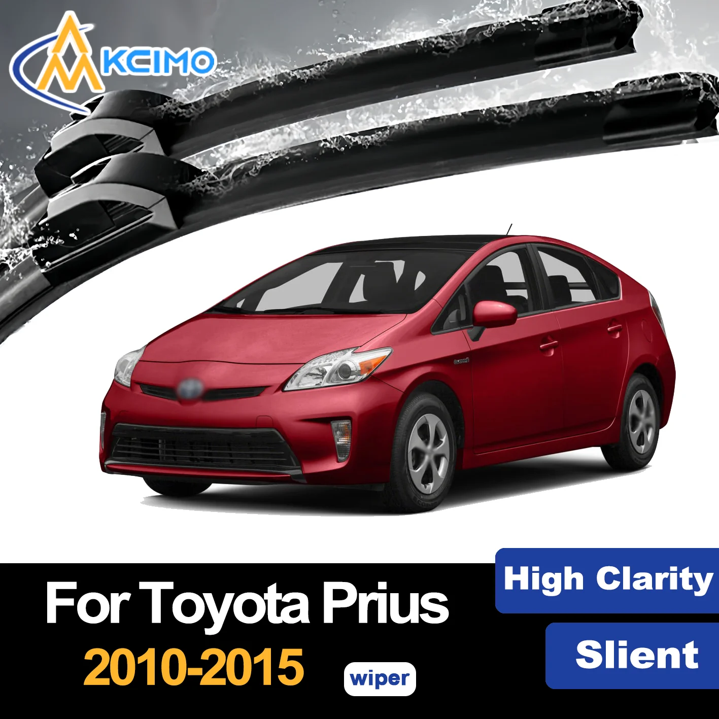 

For Toyota Prius XW30 2010–2015 2011 2012 2013 2014 2015 Front Wiper Blades Car Windscreen Windshield Window Wiper Accessories
