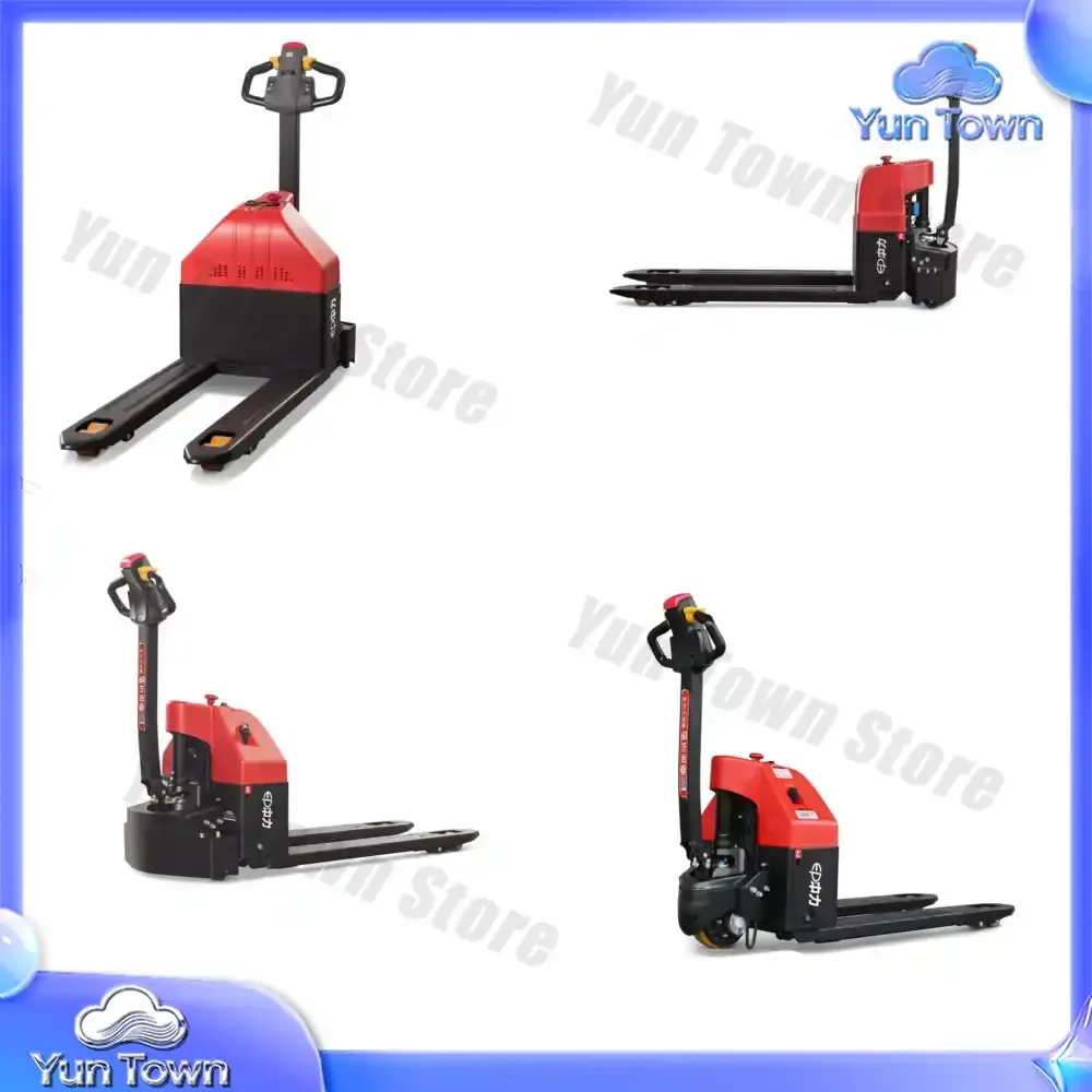 Red Dot EPT20-15ET Electric Pallet Truck 1.5 Ton for Batteries with Anti-Vibration Technology for Warehouse Material Handling