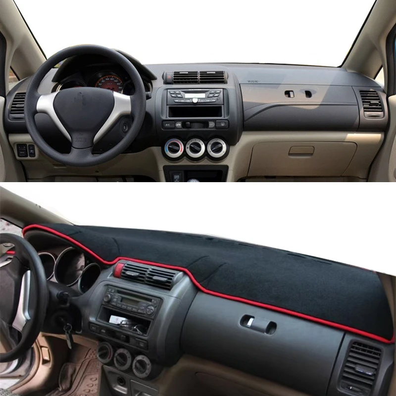 

For HONDA FIT Jazz CITY 2003-2005 2006 2007 Dashmat Dashboard Cover Mat Pad Protect Anti-UV Sun Shade Carpet Rug Car Accessories