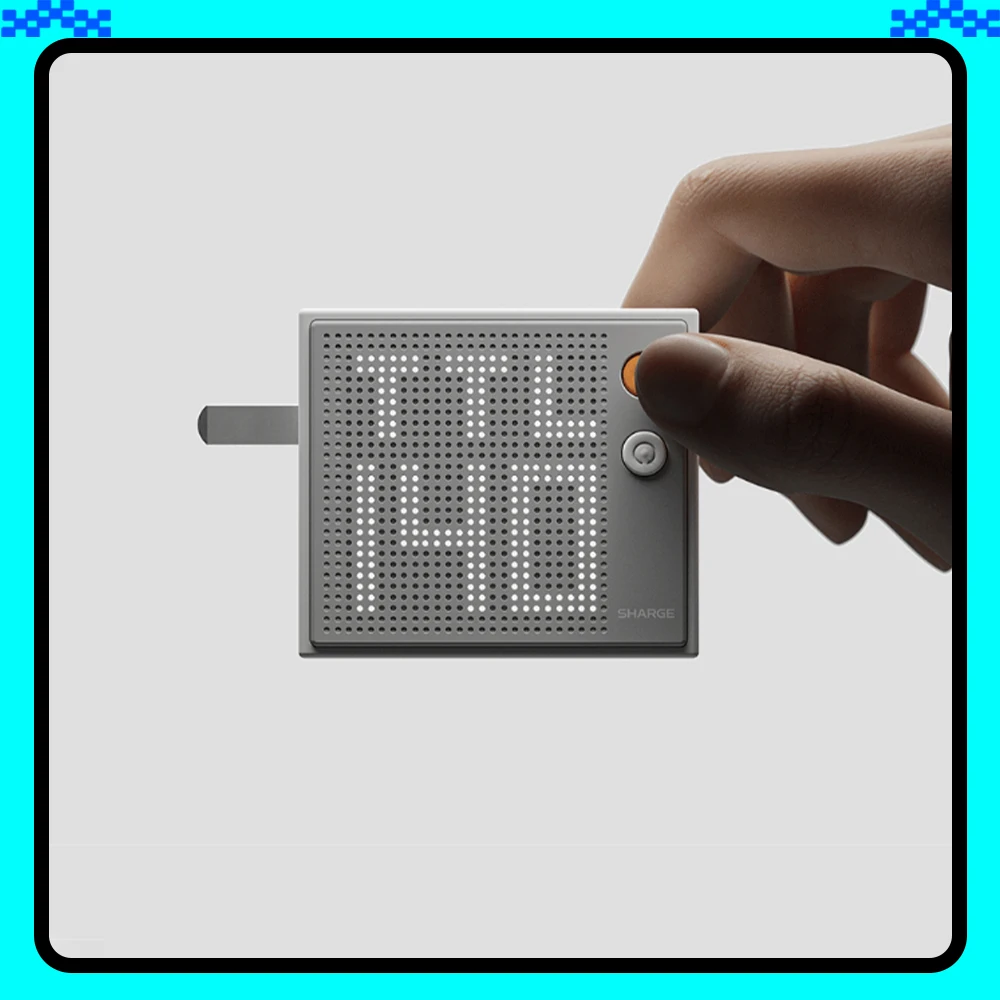

SHARGE точечное зарядное устройство 140 Вт нитрид галлия быстрая зарядка экран дисплей зарядное устройство для мобильного телефона ноутбук iPhone17 Macbook подарки