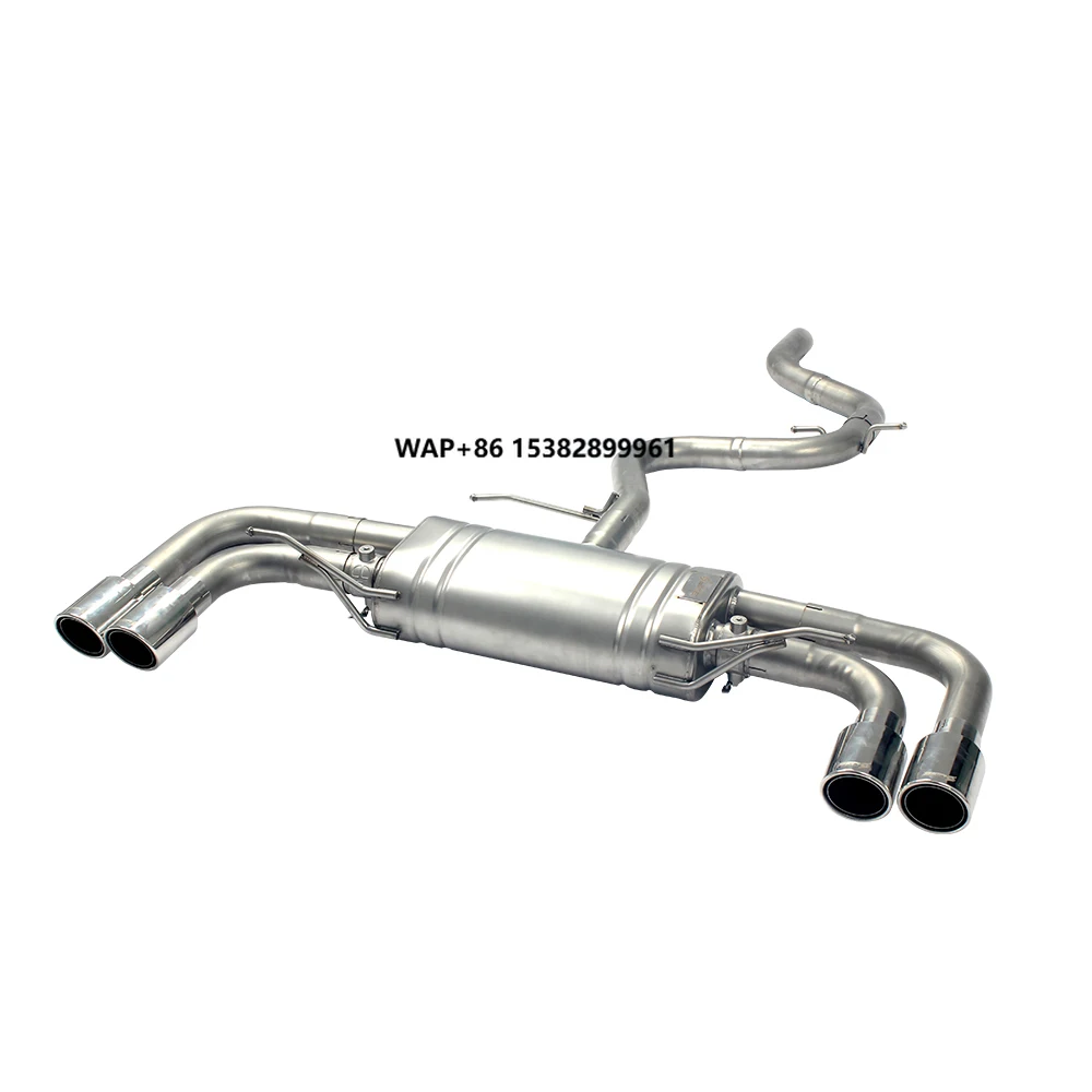 

Performance Tuning Titanium Catback for TT/TTS 2.0T MK2 MK3 8J Exhaust Pipe Valvetronic Remote Control Muffler
