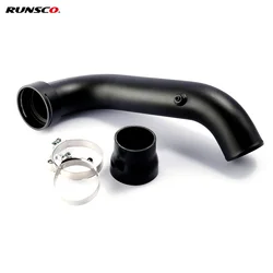 3Inch Intake Turbo Charge Pipe Aluminum for BMW N55 135i 335i E92 E93 E82 XDrive 2011-2012 Intake Turbo Cooler Kit N55